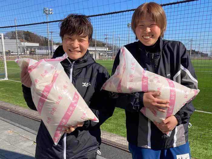川越市『いも膳』様よりお米をいただきました！