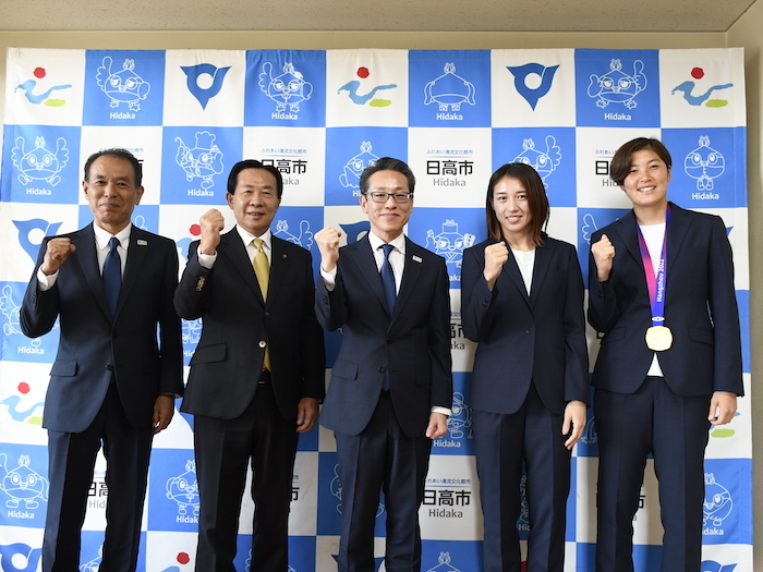 【ホームタウン】WEリーグ開幕前 日高市長 表敬訪問 実施