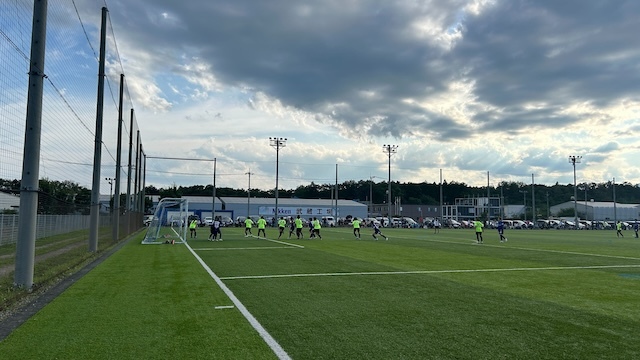 トレーニングマッチ結果（vs 大和シルフィード）のお知らせ