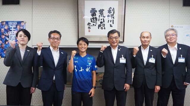 【ホームタウン】熊谷市への表敬訪問（シーズン開幕前）実施