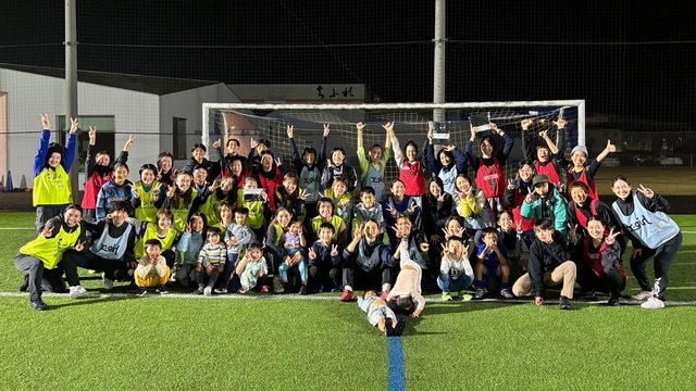 【スクール】第２回大きく笑ってつなが～る EnjoyLadiesFootball 活動報告