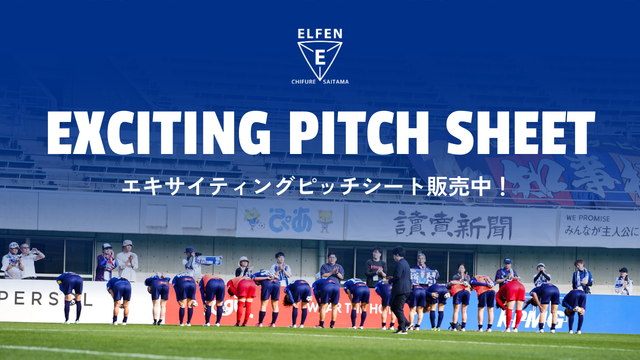 【チケット】エキサイティングピッチシート　好評発売中！