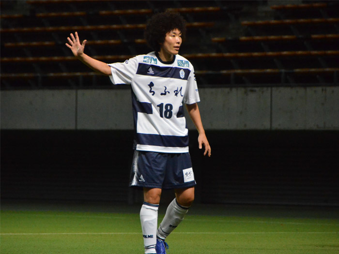 荒川恵理子 選手 なでしこリーグ公式戦最年長ゴール記録達成のお知らせ