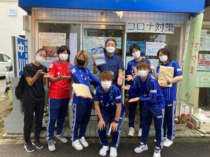 飯能商店街と狭山商店街にWEリーグ開幕に向けてのご挨拶！