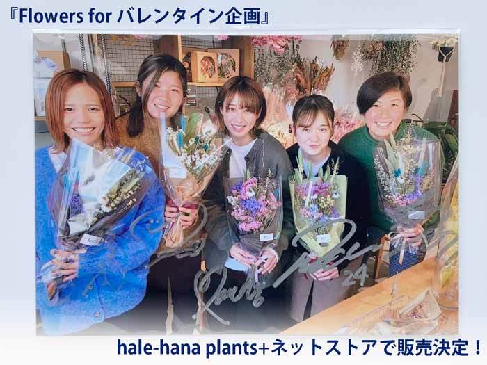 『Flowers for バレンタイン企画』hale-hana plants+ネットストアで販売のお知らせ