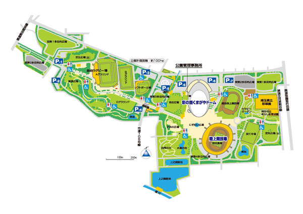 熊谷スポーツ文化公園陸上競技場 アクセス情報 ちふれasエルフェン埼玉