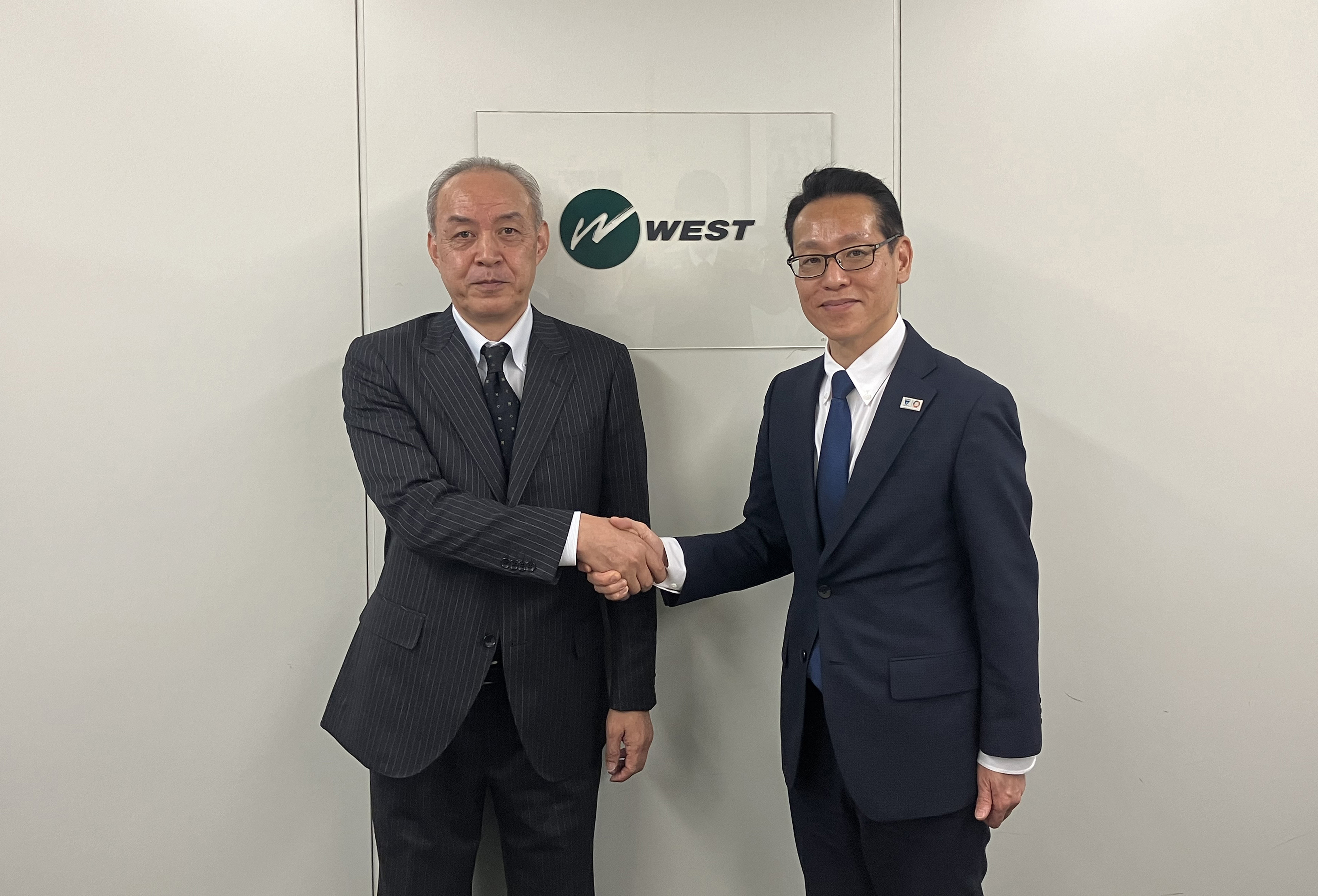株式会社ウエスト様へ表敬訪問、ならびにダイヤモンドパートナー契約 