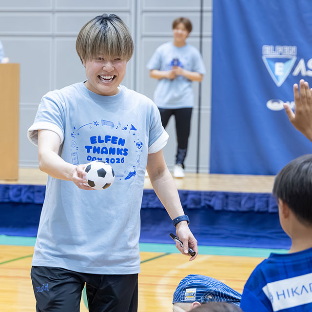 選手のイベントの様子