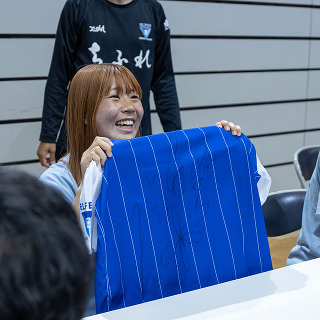 選手のイベントの様子